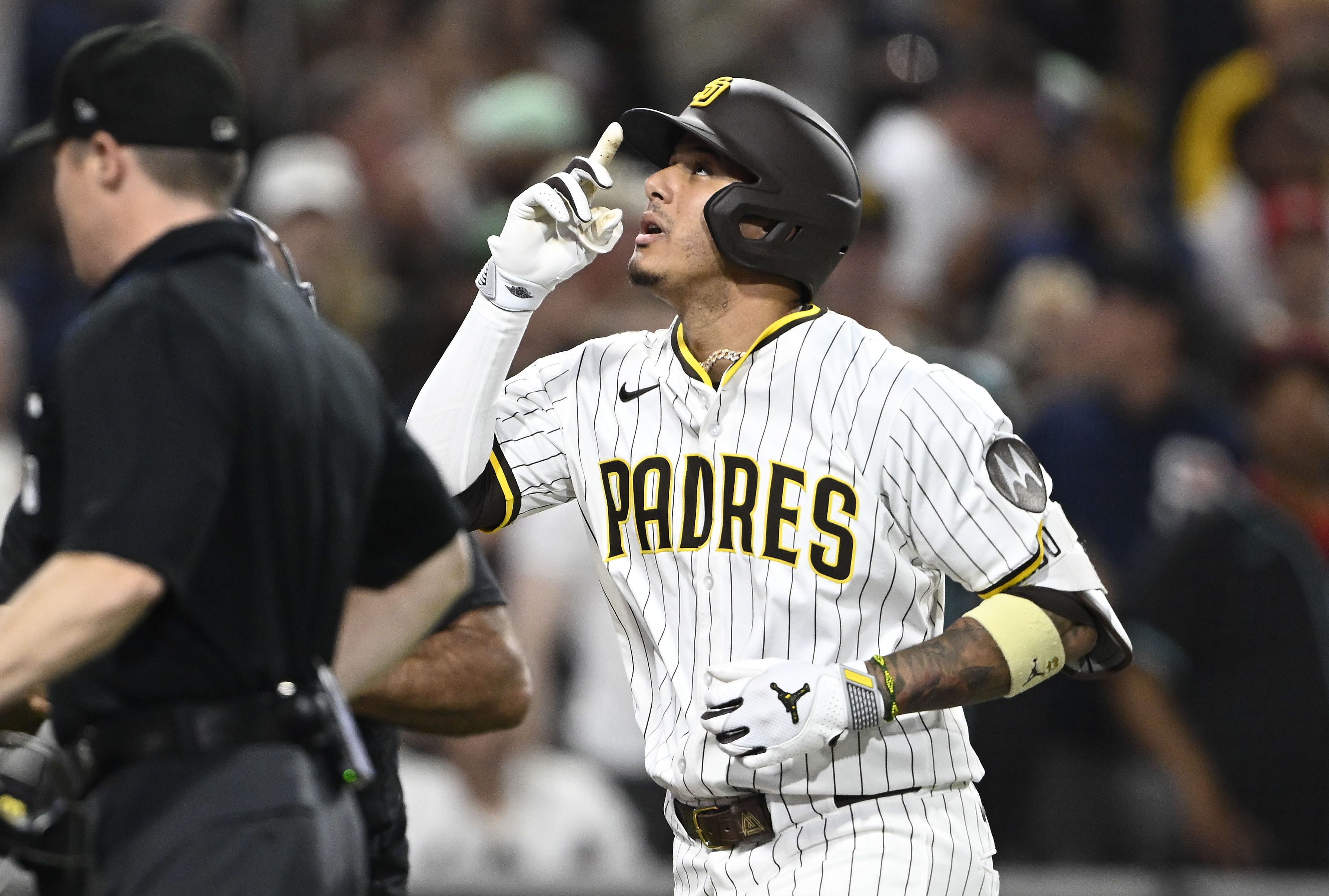 Manny Machado looks primed to crush one out today (Credits: IMAGN)